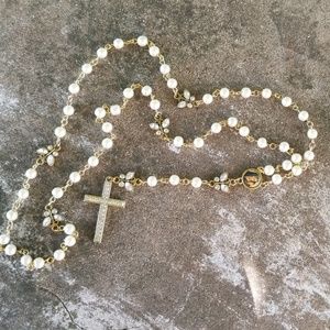 Golden Butterfly Rosary